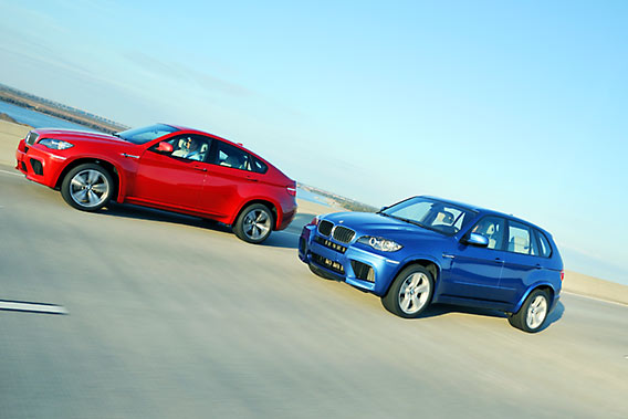 BMW X5 M a X6 M soutěž s bližním? BMW X5 M en BMW X6 M, wedstrijdje met de buurman?