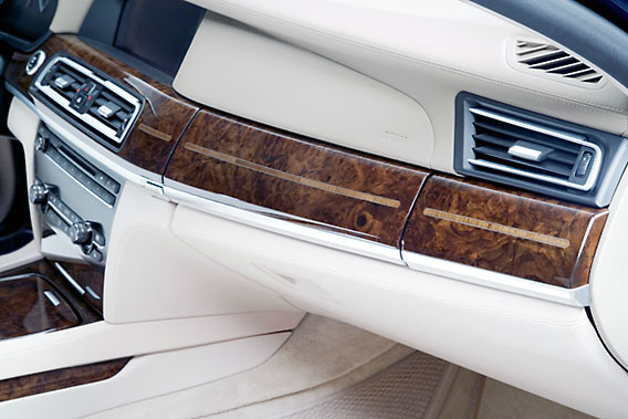 BMW 760i en BMW 760Li - wortelnoothouten afwerking