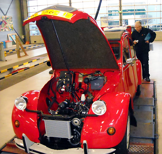 Electric Duck 2CVolt Elektrische Eend 2CVolt