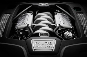 Bentley Mulsanne V8 motor